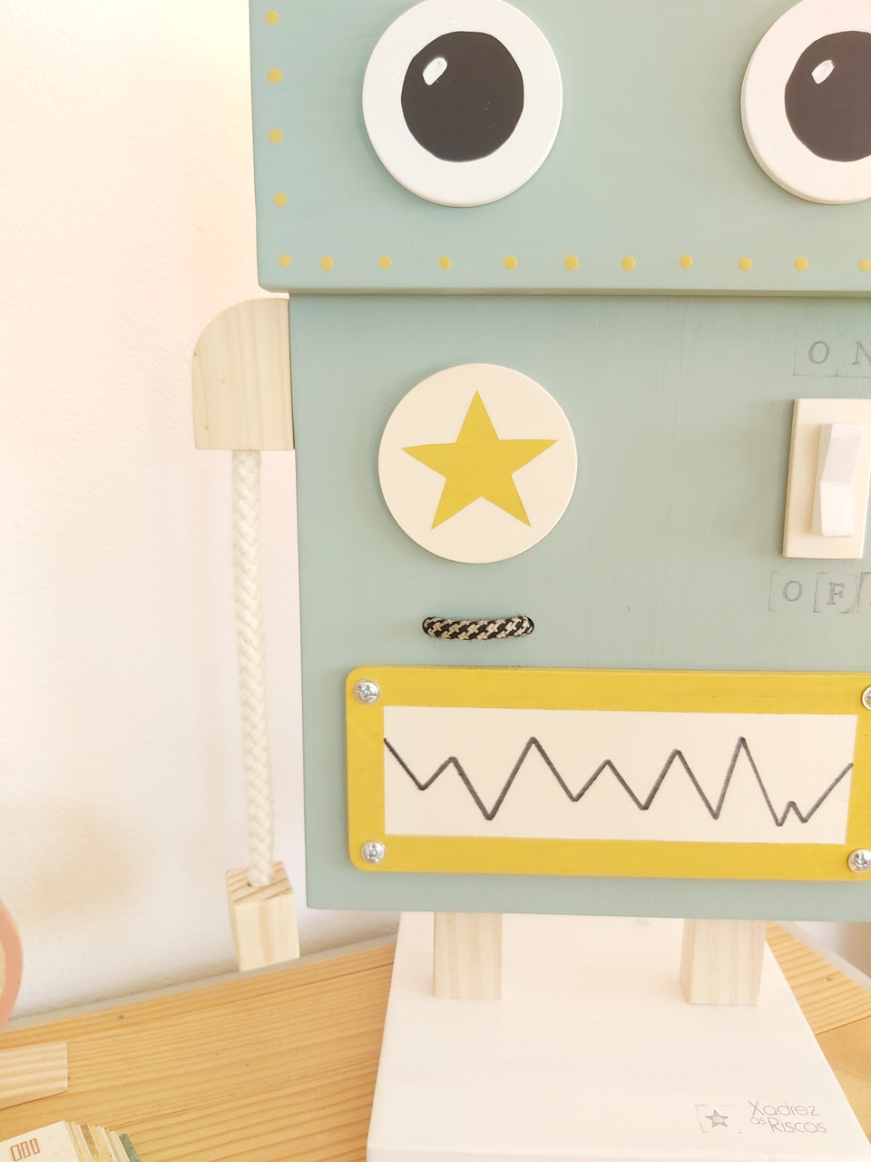 Candeeiro de mesa Robot Trend - Robot Trend table lamp