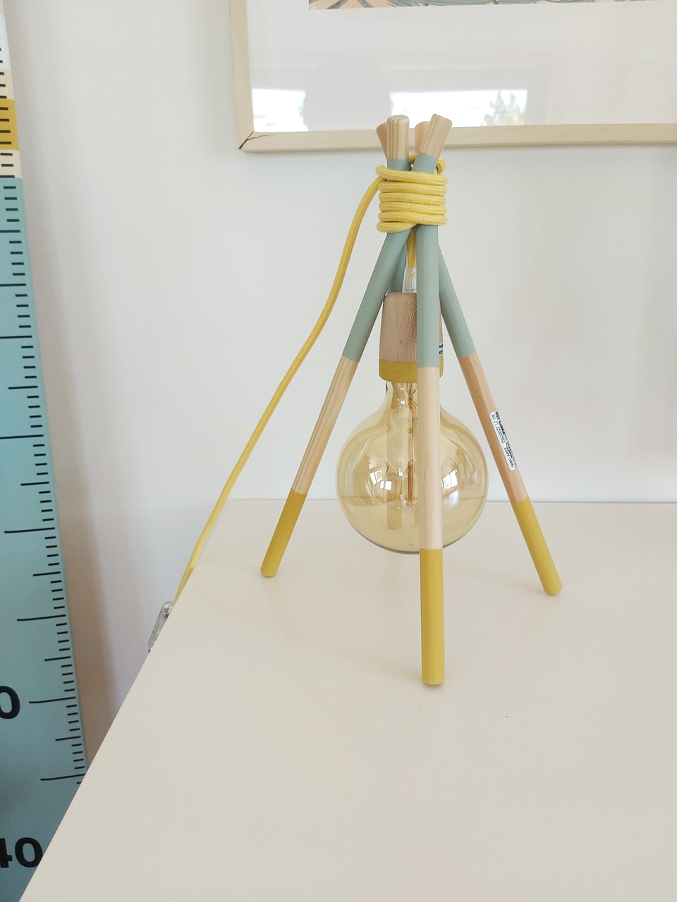 Candeeiro Tenda Teepee de meda Trend - Teepee Lamp table trend