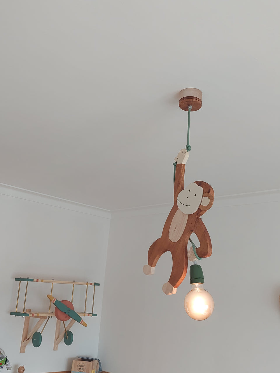 Candeeiro de tecto "Macaco"   -  Monkey ceiling lamp