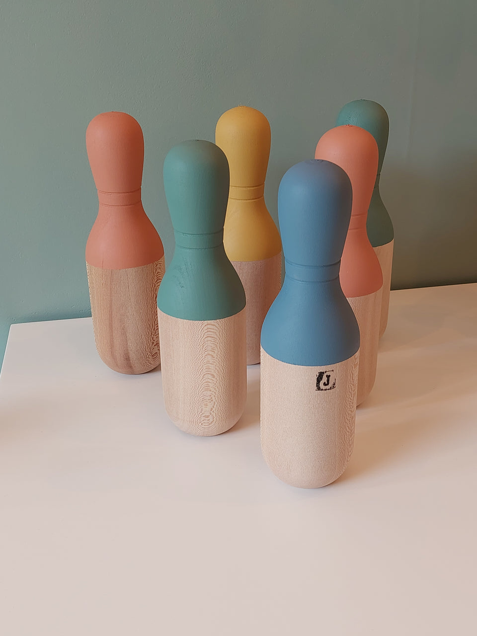 Jogo Bowling Madeira - Wooden Bowling Game