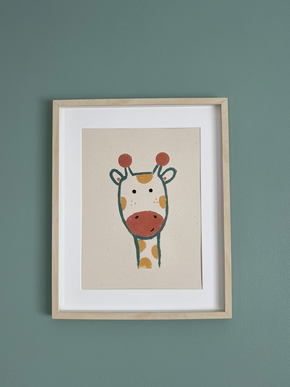 Ilustrações Girafa - 30x40