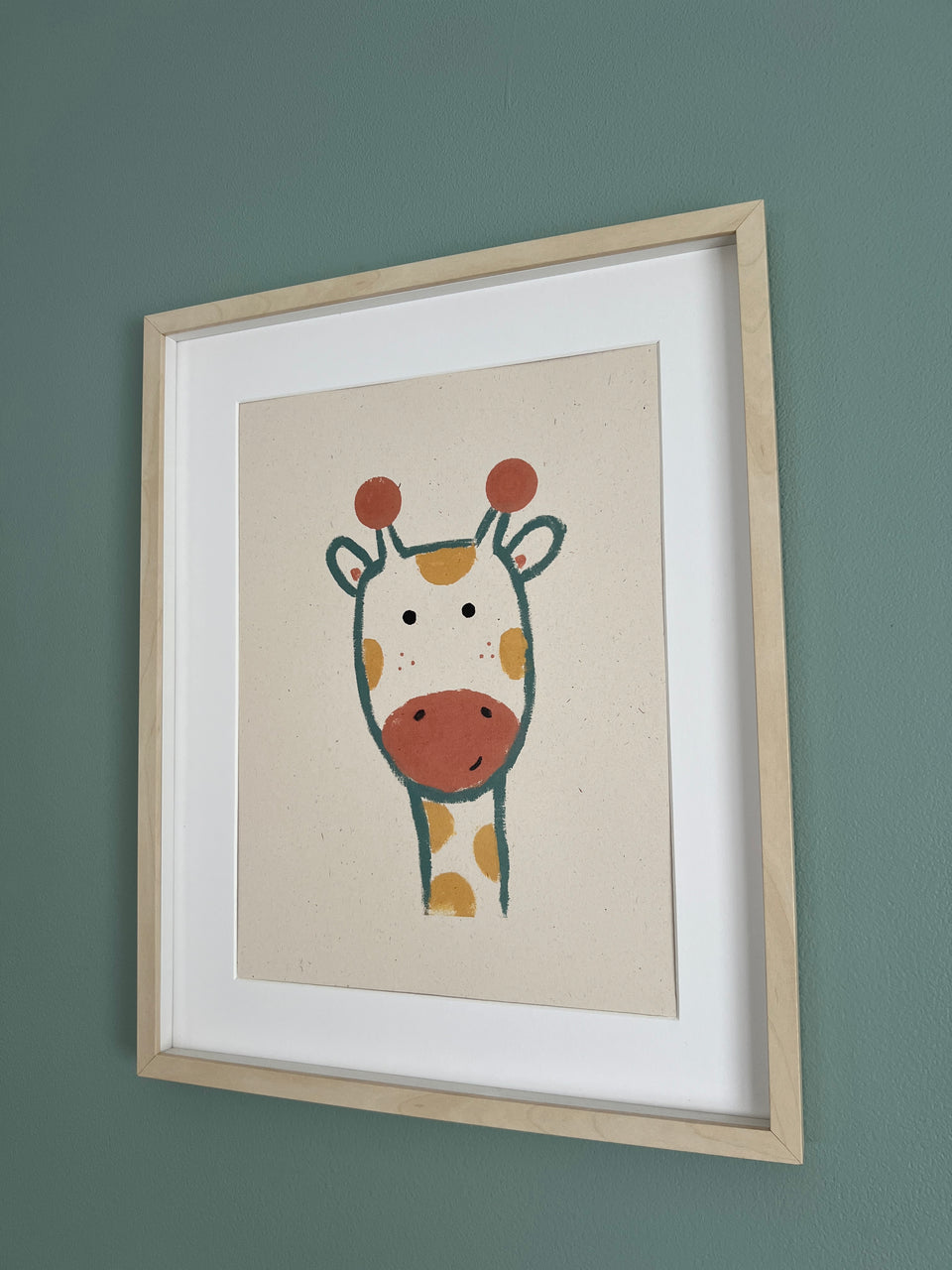 Ilustrações Girafa - 30x40