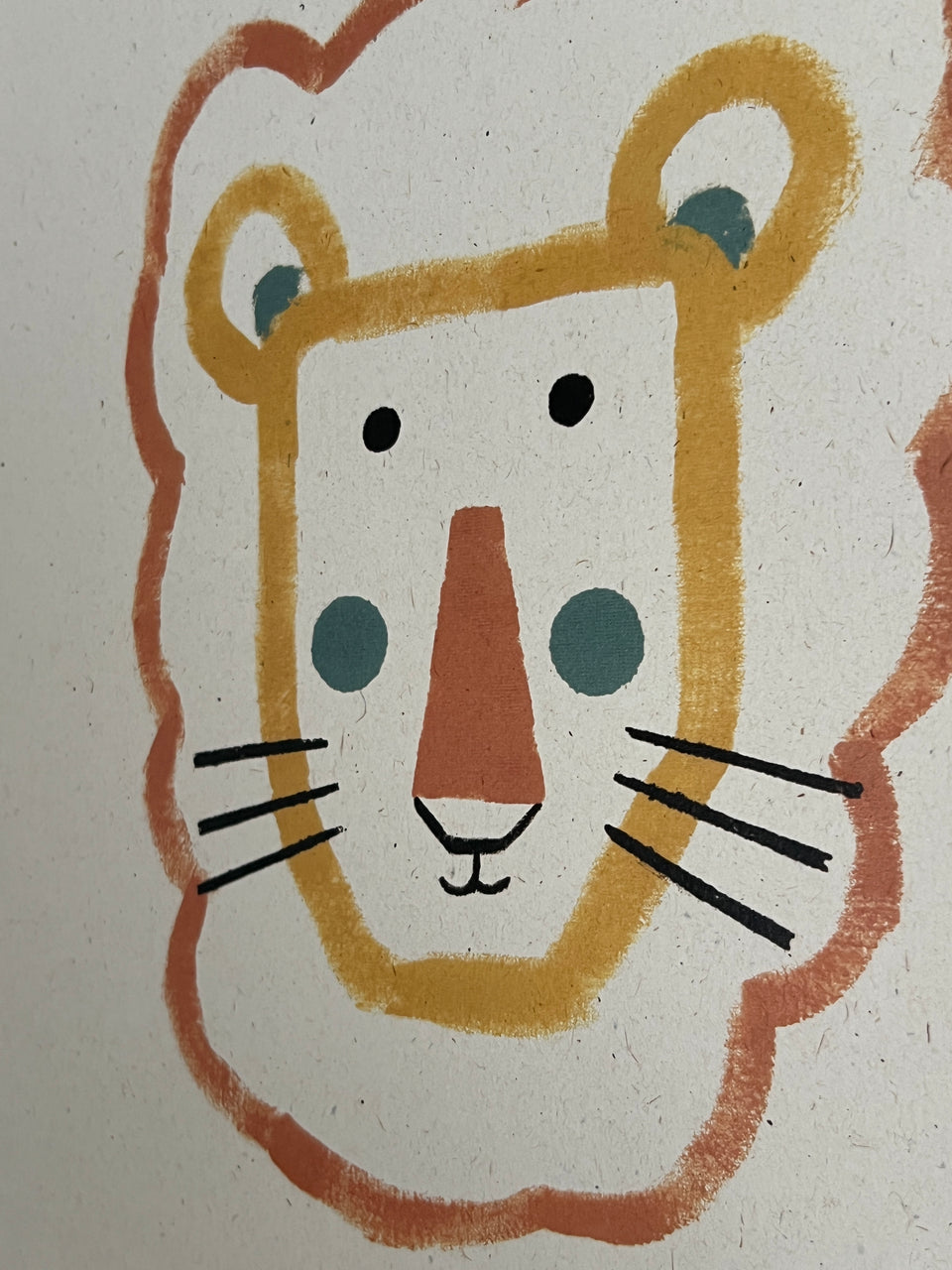 Ilustrações Leão - 30x40