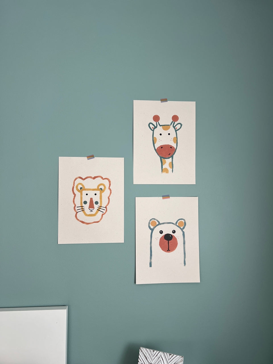 Ilustrações Urso - 30x40