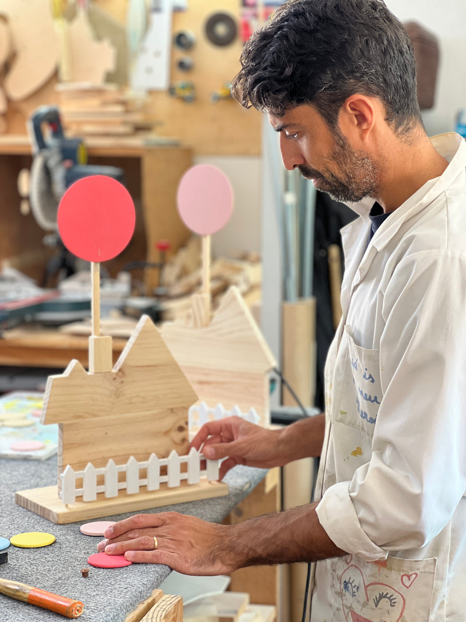 Candeeiro "Up Pixar" tutti color - Lamp light Up Pixar tutti color