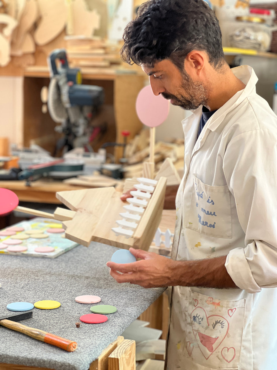 Candeeiro "Up Pixar" tutti color - Lamp light Up Pixar tutti color