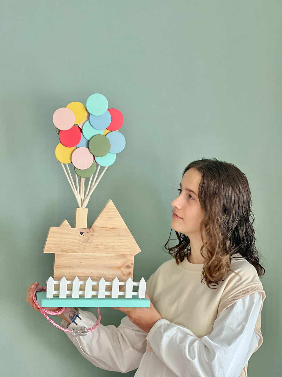 Candeeiro "Up Pixar" tutti color - Lamp light Up Pixar tutti color