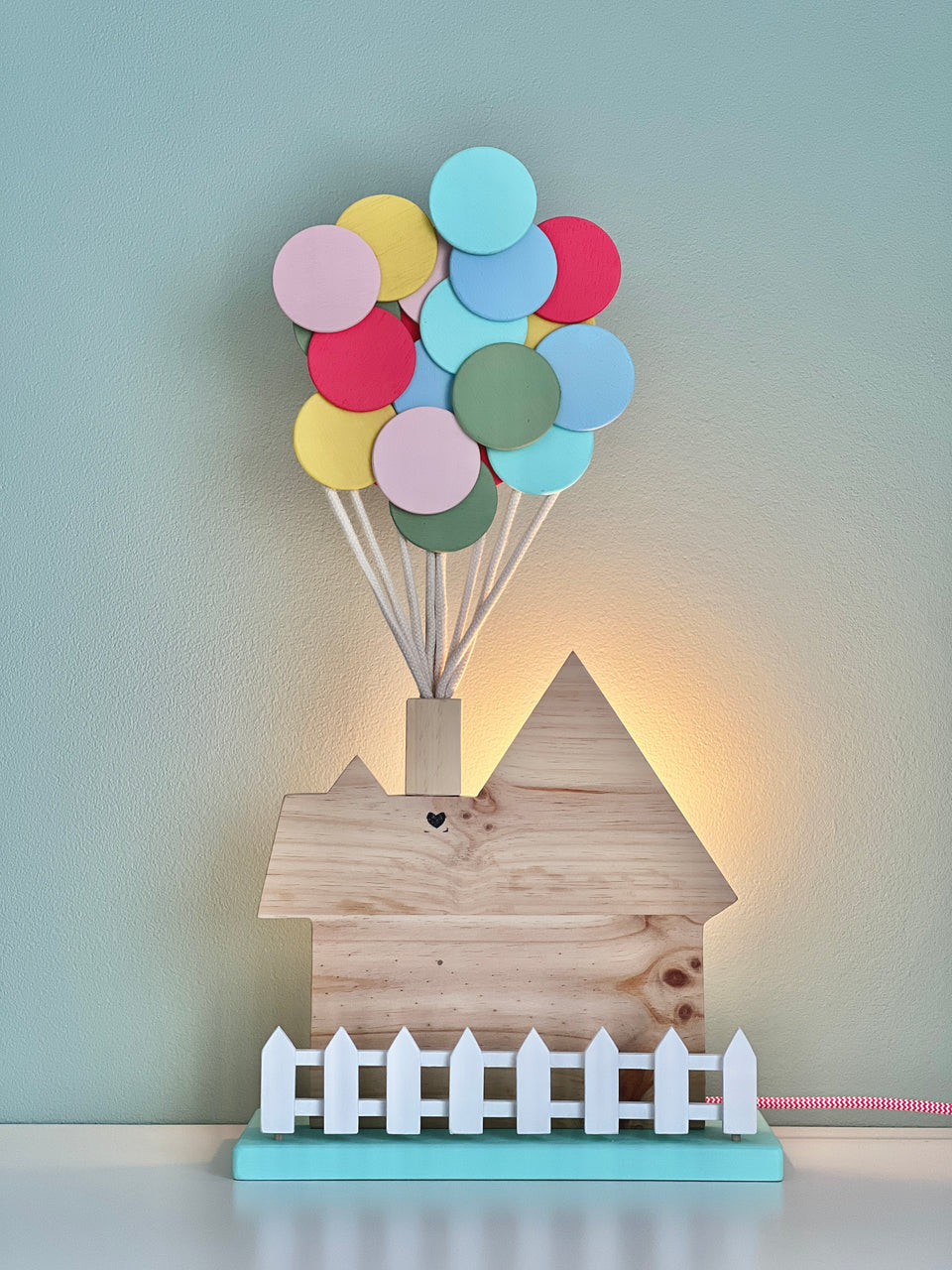 Candeeiro "Up Pixar" tutti color - Lamp light Up Pixar tutti color