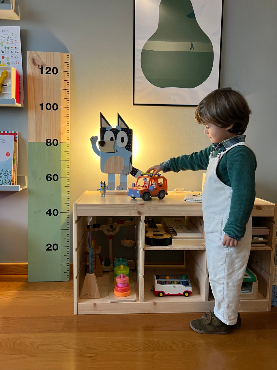 Candeeiro "Bluey Dad"