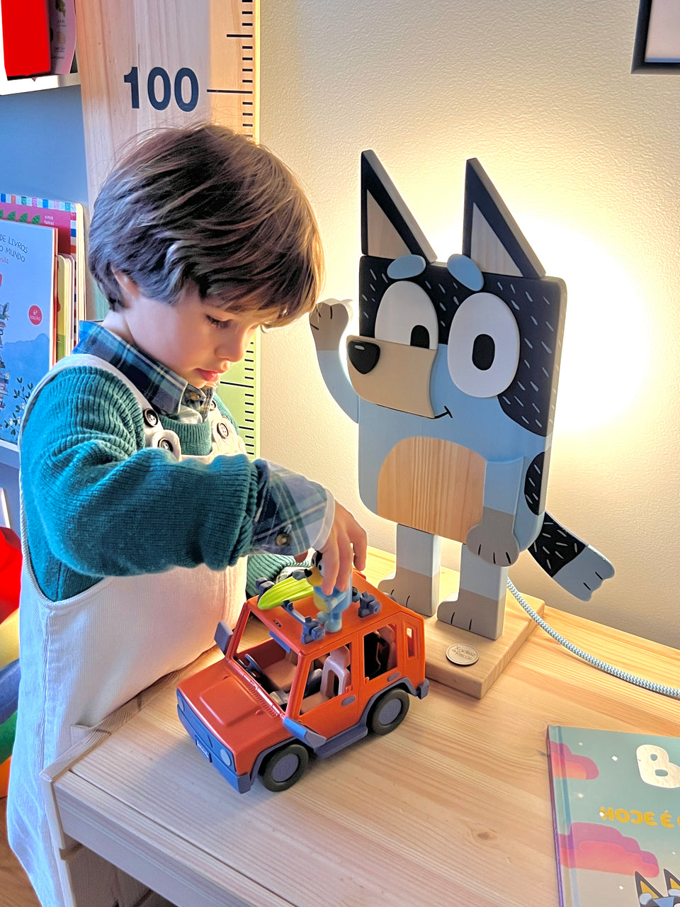 Candeeiro "Bluey Dad"