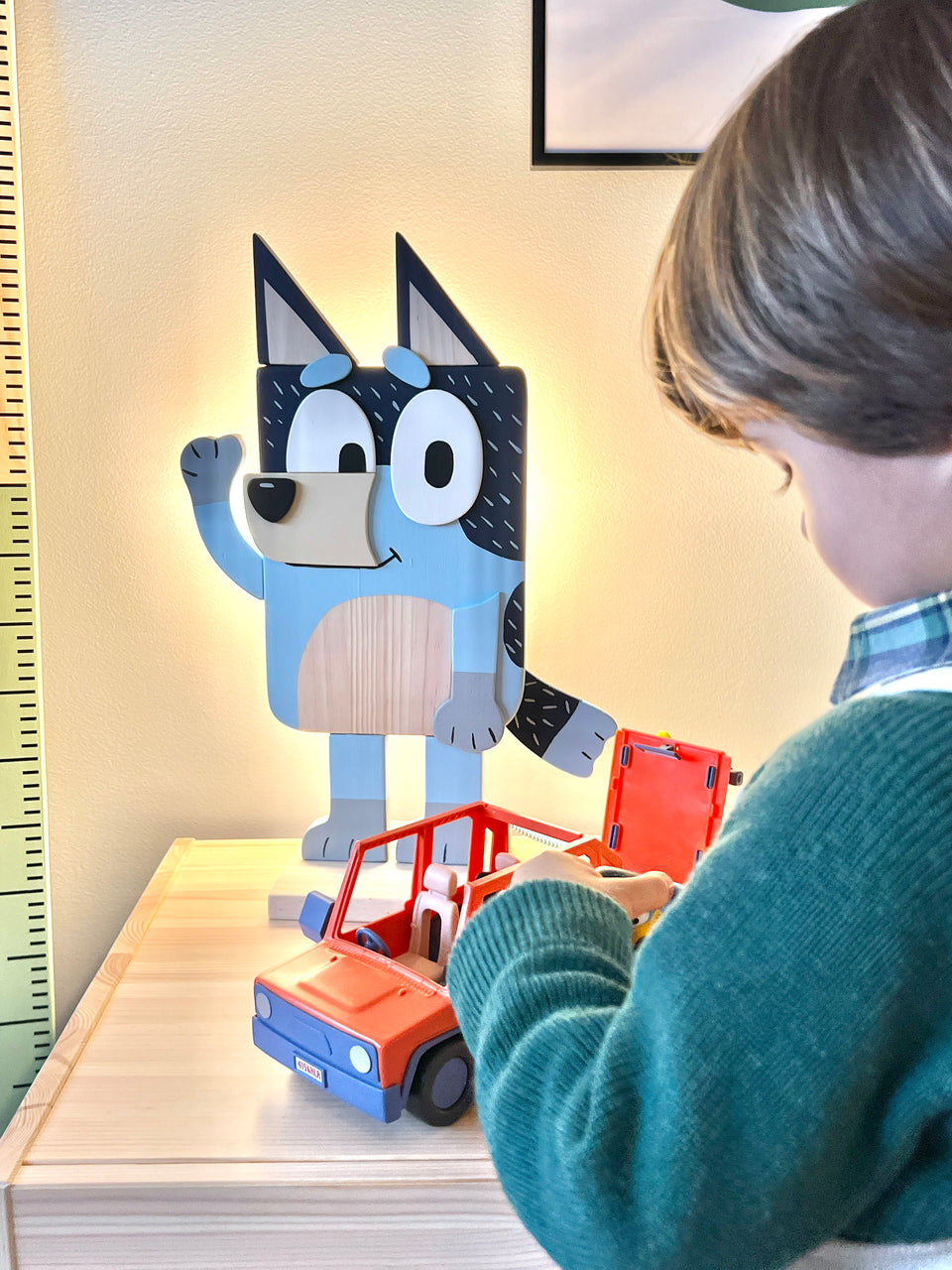 Candeeiro "Bluey Dad"