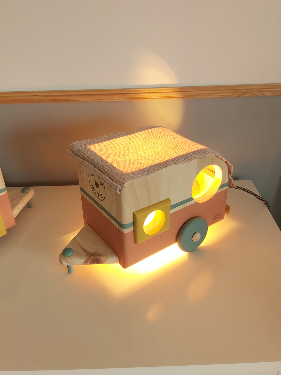 Candeeiro Roulotte de mesa Terracota - Roulotte Terracotta table lamp