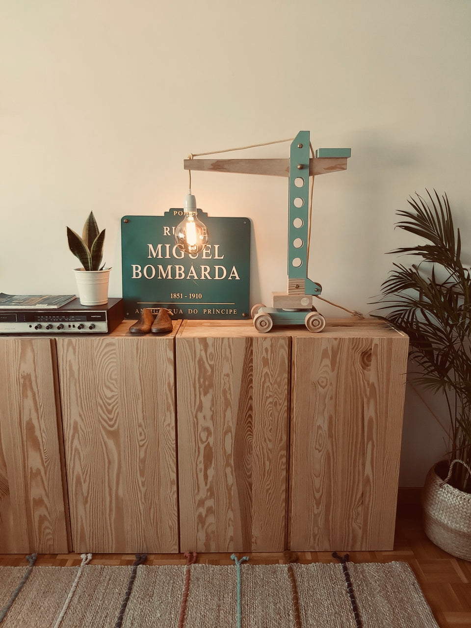 Candeeiro Grua de mesa Trend - Table crane lamp Trend