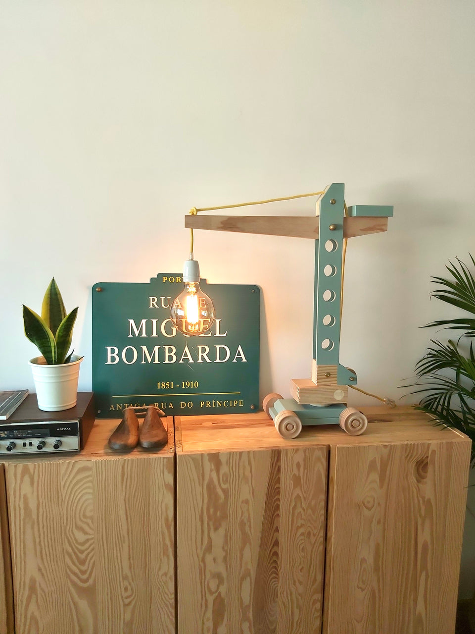 Candeeiro Grua de mesa Trend - Table crane lamp Trend
