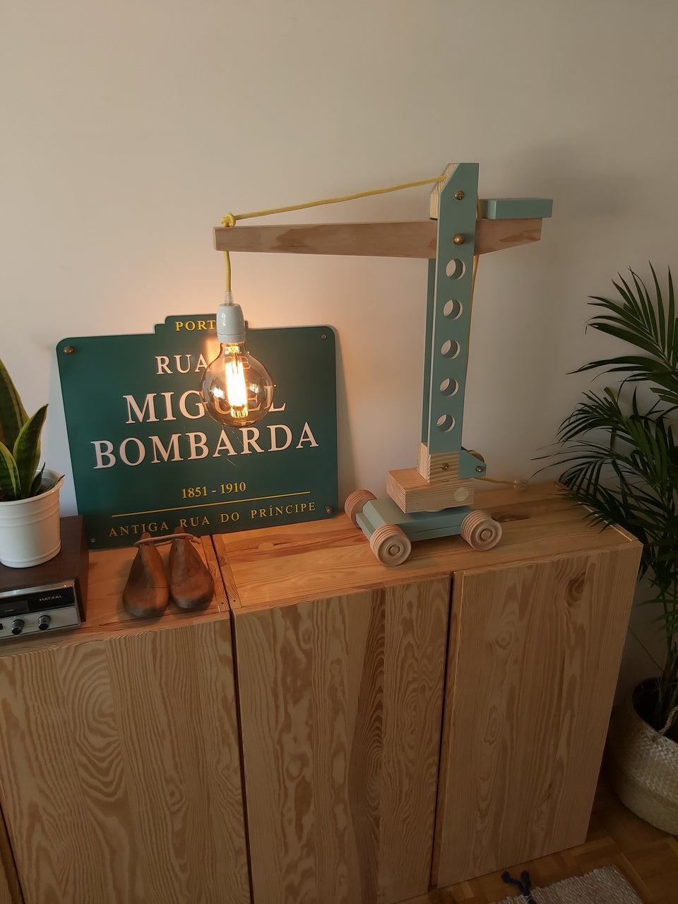 Candeeiro Grua de mesa Trend - Table crane lamp Trend