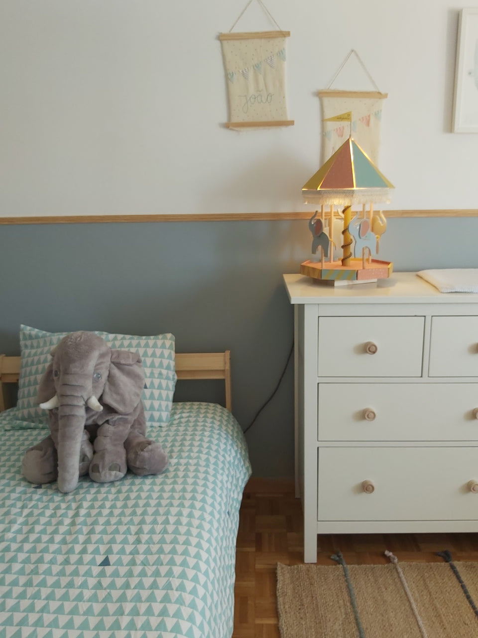 Candeeiro Carrossel Elefante - Carousel Lamp Elefante