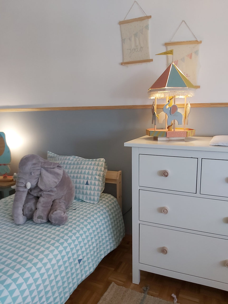 Candeeiro Carrossel Elefante - Carousel Lamp Elefante