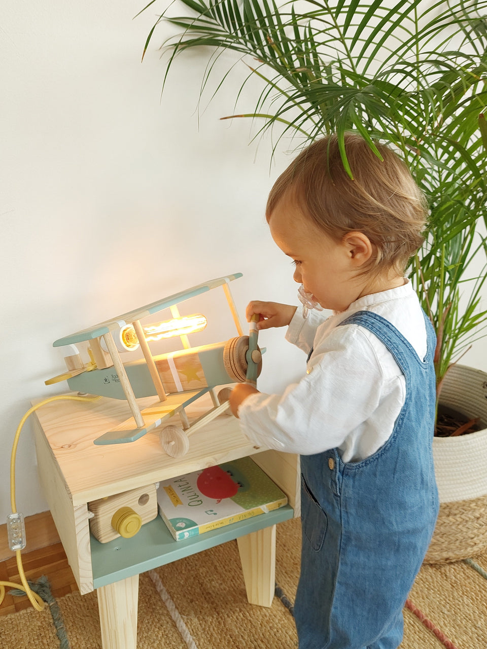 Candeeiro Avião de Mesa Trend - Airplane Table light Lamp Trend