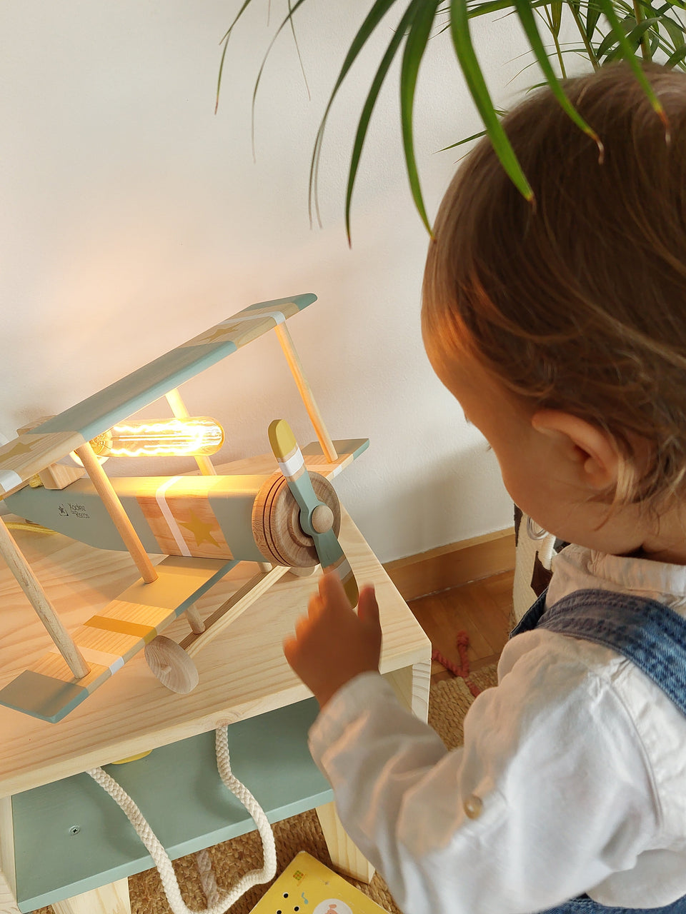 Candeeiro Avião de Mesa Trend - Airplane Table light Lamp Trend
