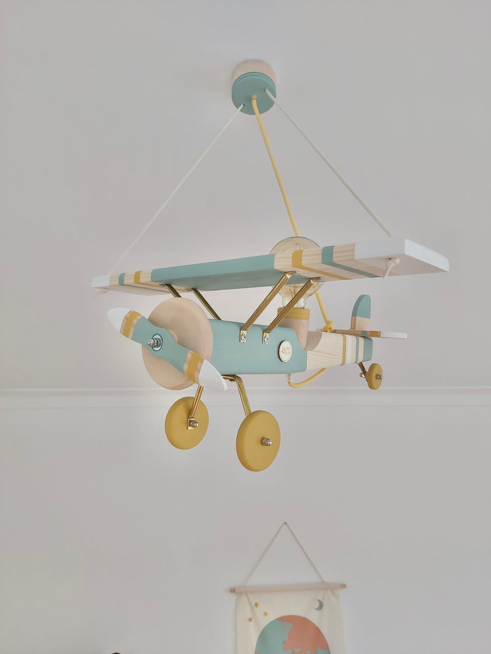 Candeeiro Avião Tecto Trend - Ceiling Airplane light Lamp Trend