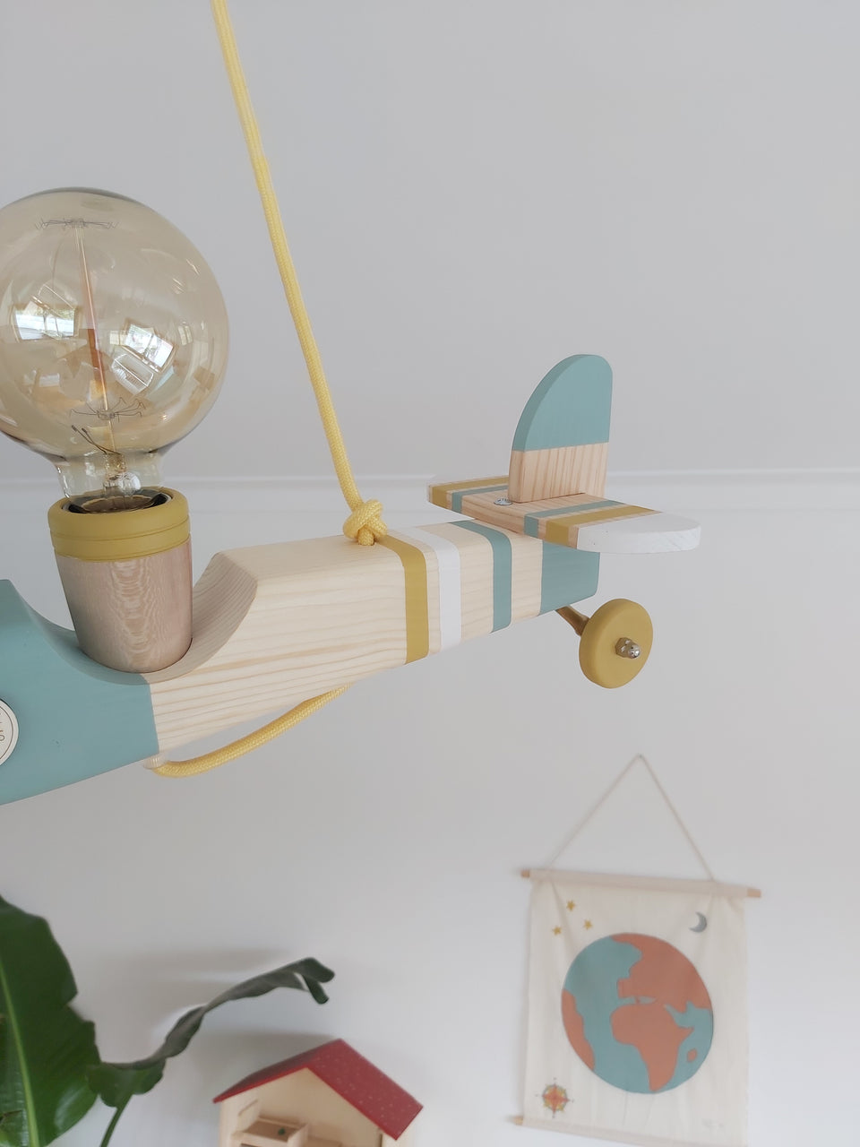 Candeeiro Avião Tecto Trend - Ceiling Airplane light Lamp Trend