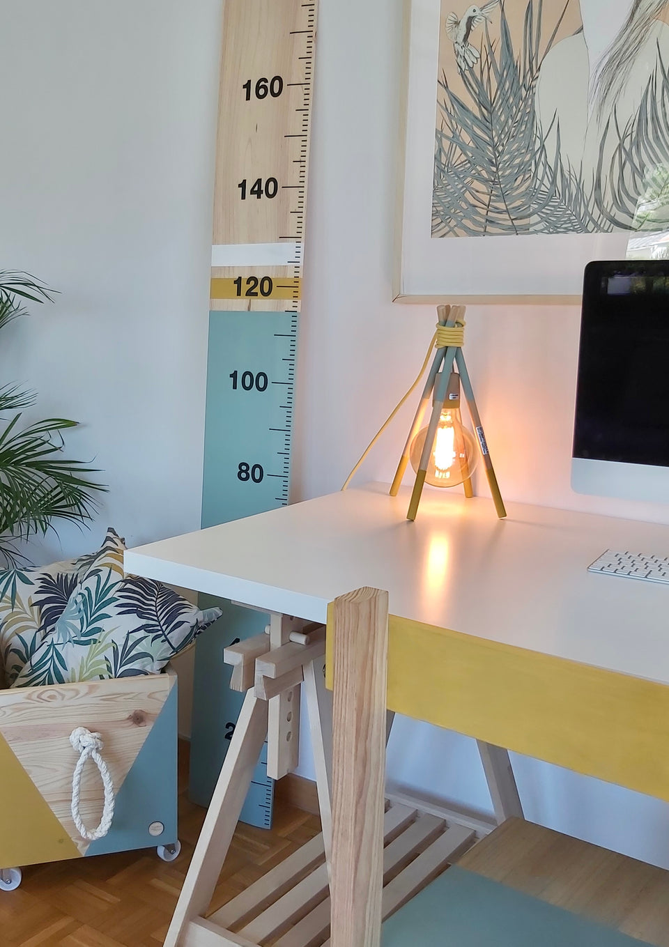 Candeeiro Tenda Teepee de meda Trend - Teepee Lamp table trend