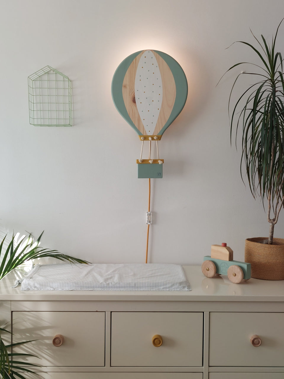 Candeeiro parede Balão Ar Quente Trend - Trend Hot Air Balloon Wall Lamp