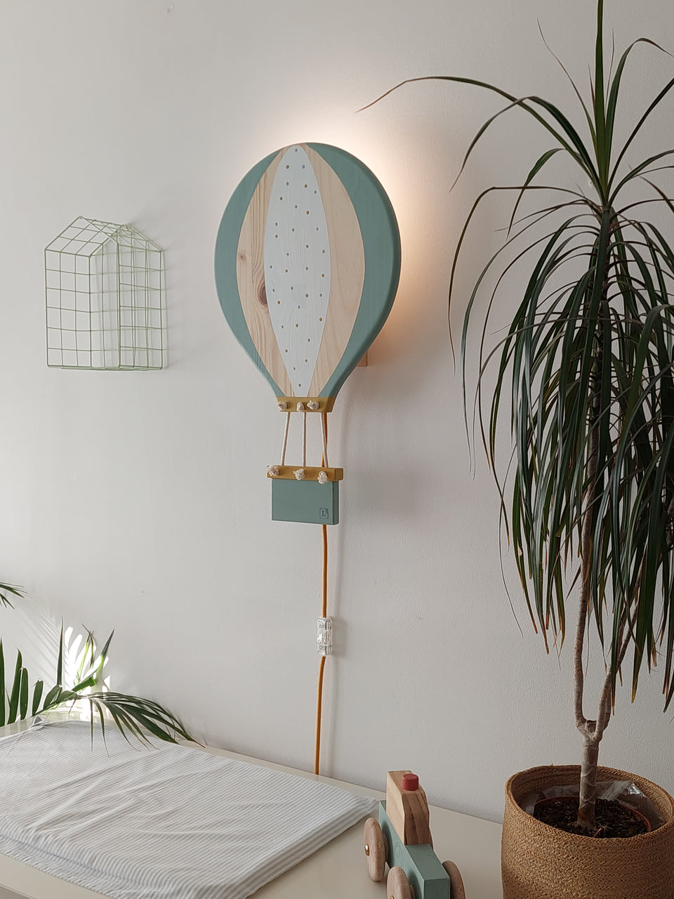 Candeeiro parede Balão Ar Quente Trend - Trend Hot Air Balloon Wall Lamp