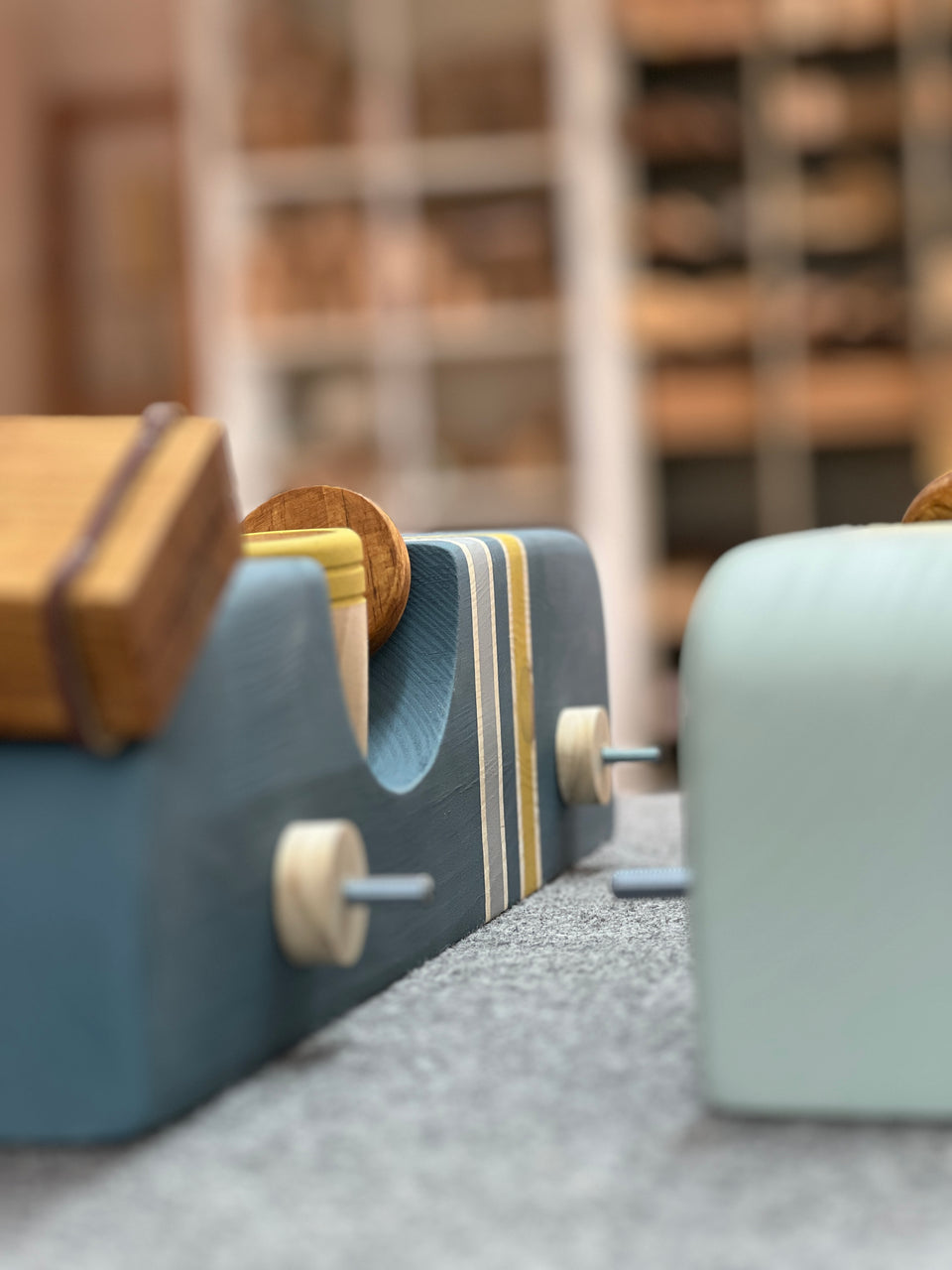 Candeeiro carro de mesa Azul Faraó - Car table lamp Pharaoh Blue