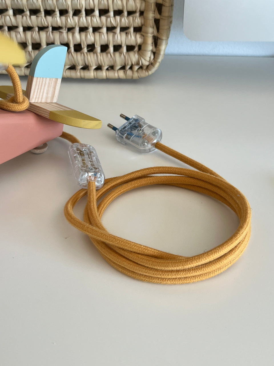 Candeeiro Avião de Mesa Terracota - Airplane Table Lamp Terracota