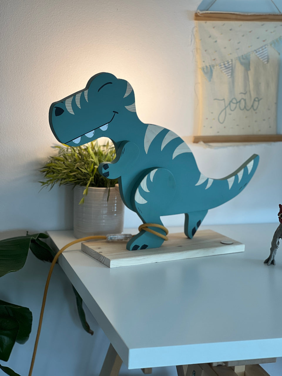 Candeeiro "Dinossauro Rex" - Dinosaur Rex table lamp