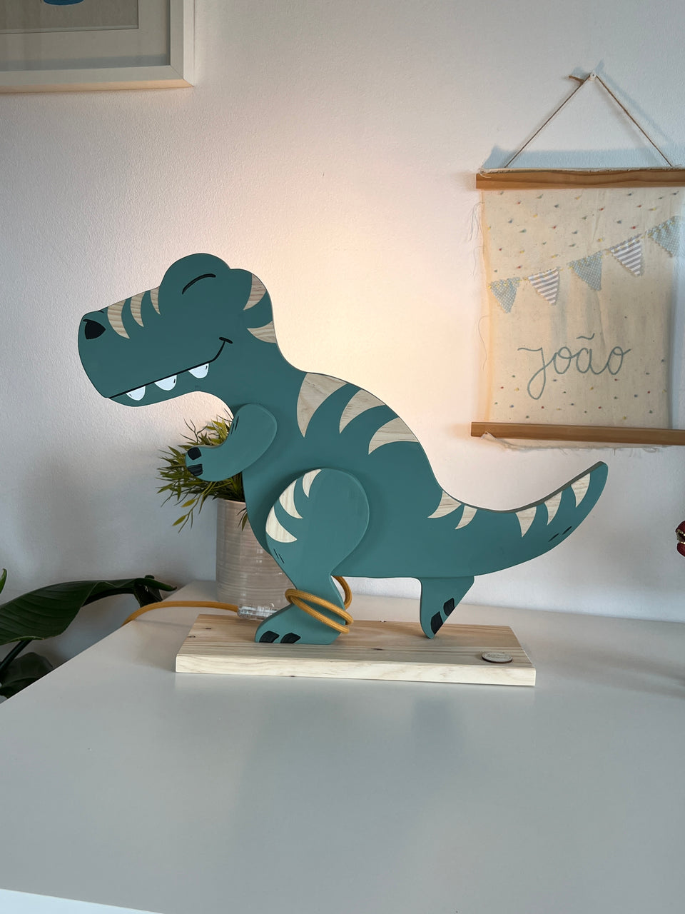 Candeeiro "Dinossauro Rex" - Dinosaur Rex table lamp
