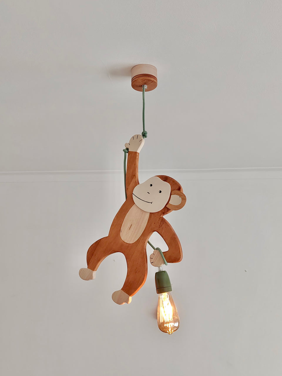 Candeeiro de tecto "Macaco"   -  Monkey ceiling lamp