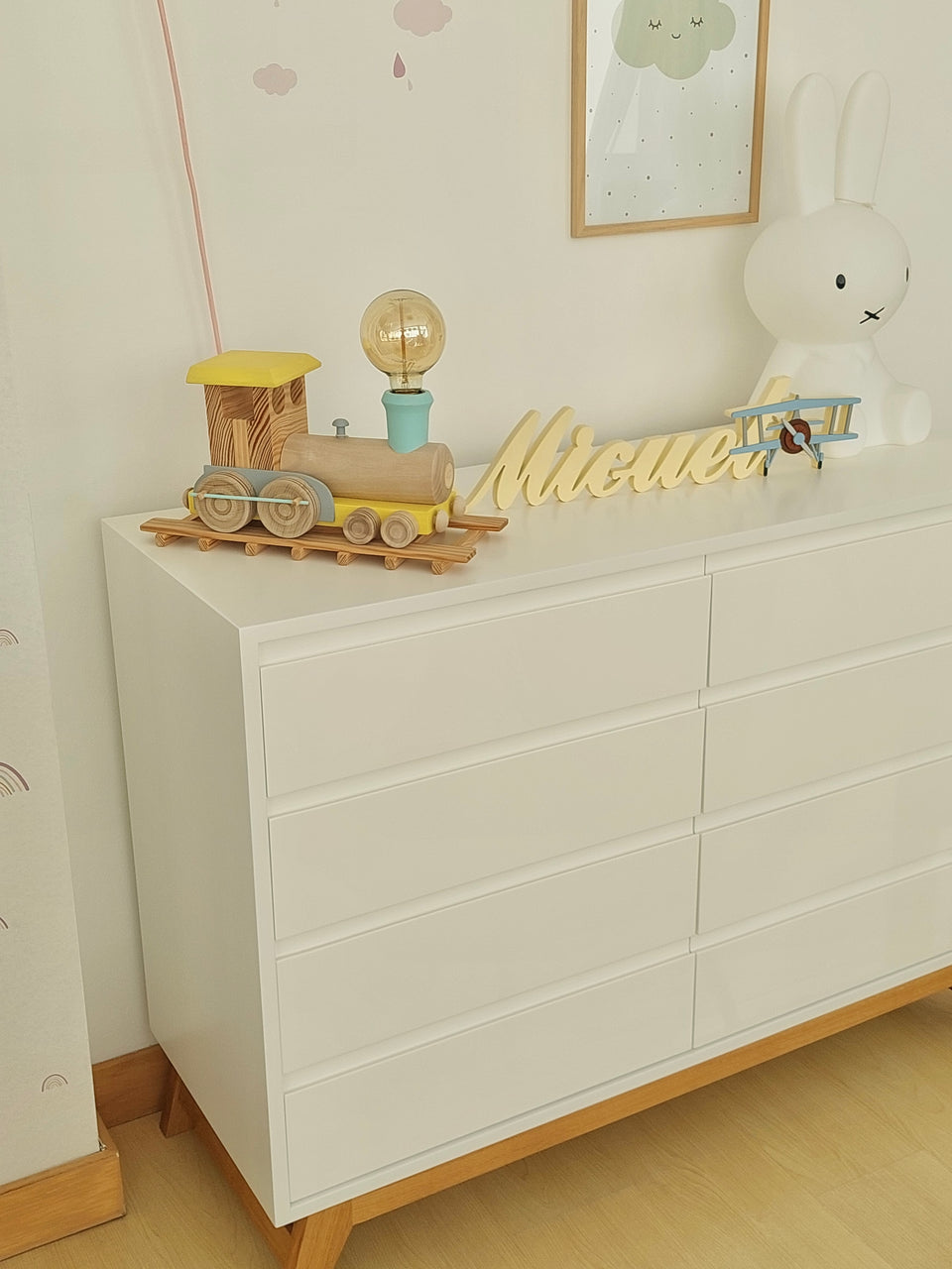 Candeeiro Comboio de mesa  Tutti Colors - Tutti Colors Train table Lamp
