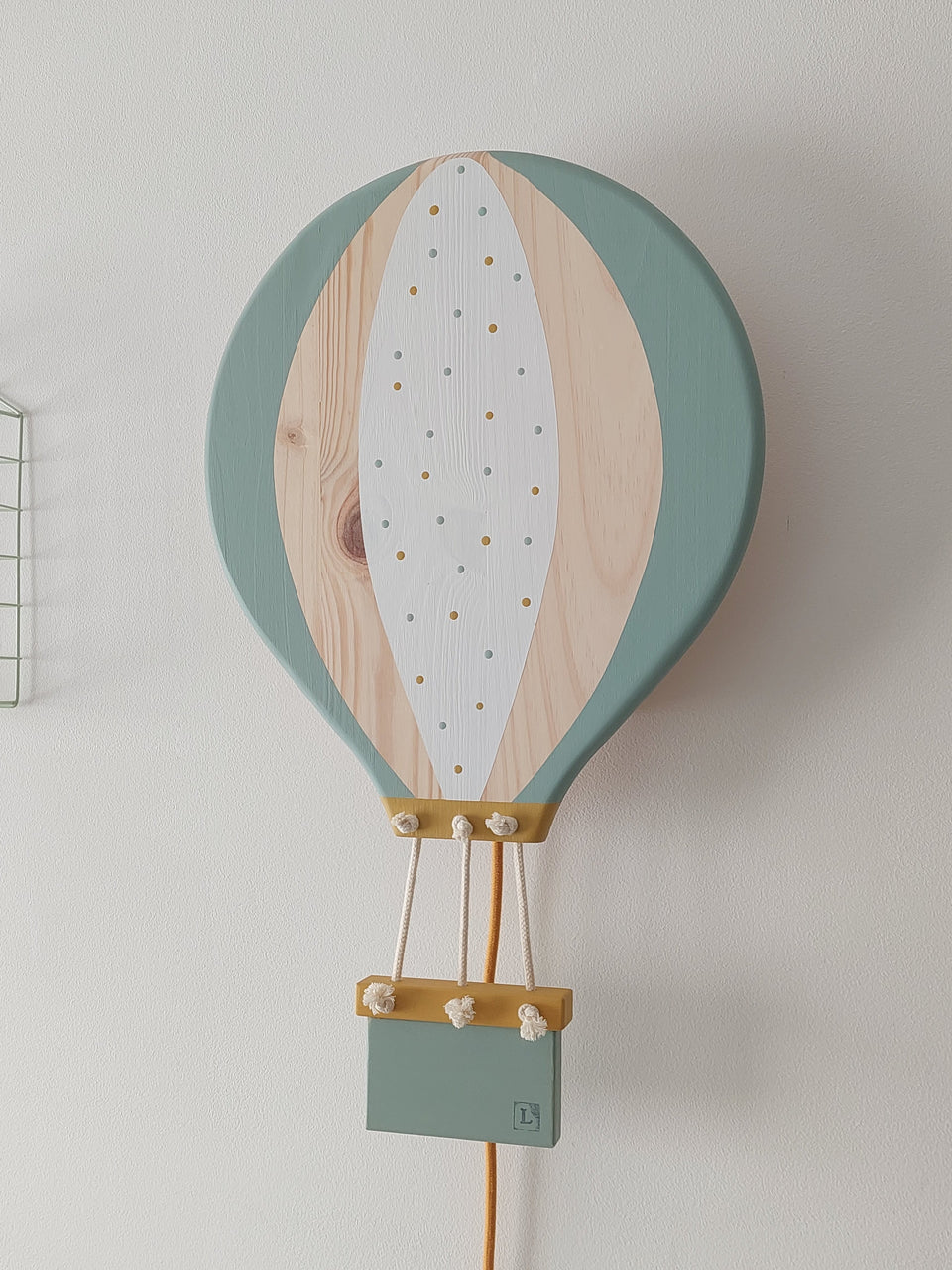 Candeeiro parede Balão Ar Quente Trend - Trend Hot Air Balloon Wall Lamp